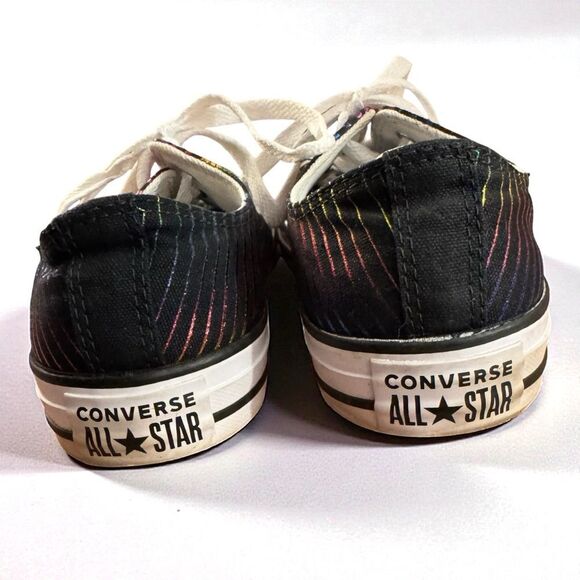 Converse Chuck Taylor All-Stars Metallic Rainbow Sneakers - Picture 3 of 5
